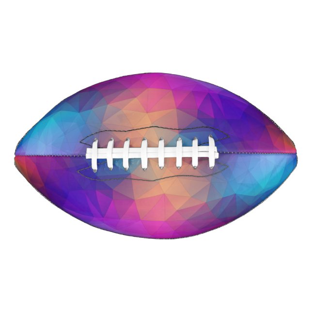 TRIANGLE RAINBOW PATTERN FOOTBALL (Front)