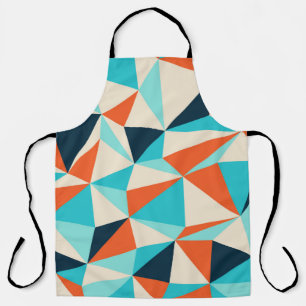 Triangle seamless pattern apron