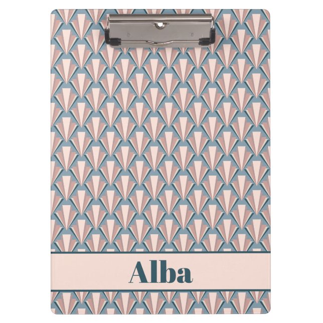 Triangle Shapes Clipboard (Front)