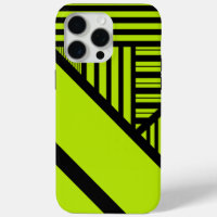 Triangle Stripes - Lime Green