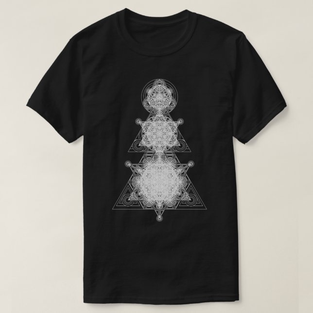 Triangle Super Geometry T-Shirt (Design Front)