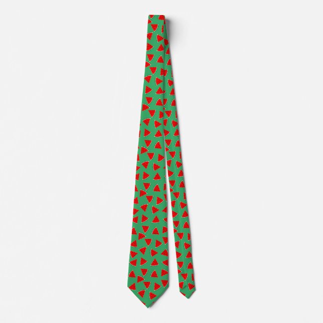 triangle watermelons tie (Front)