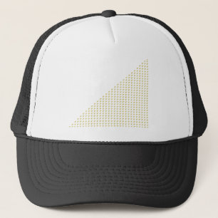 Triangle with 3D triangles Trucker Hat