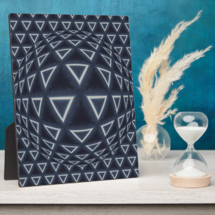 Triangle World Plaque