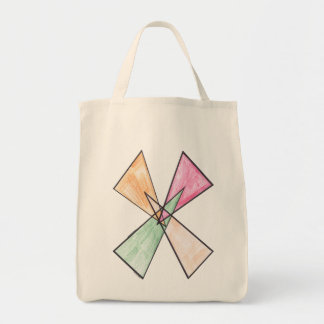 Triangle-X Motif Bag