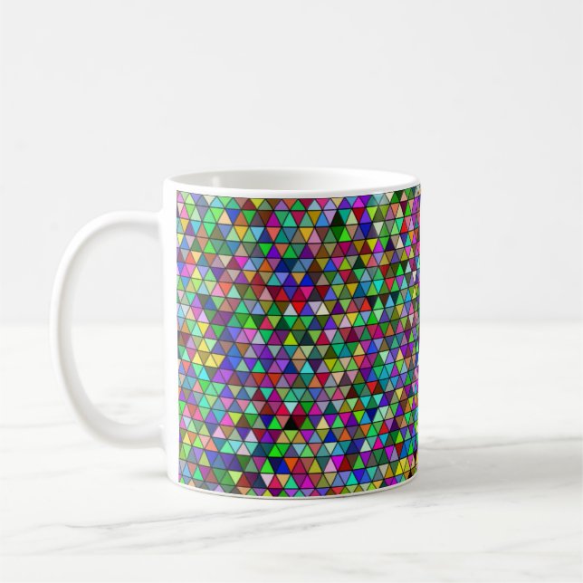 Triangles 11oz Mug (Left)