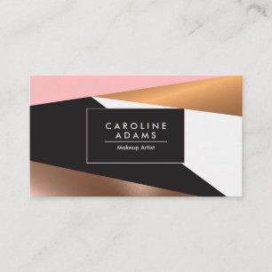 Triangles Abstract Business Card