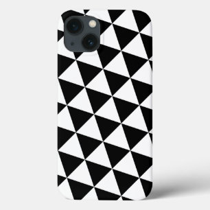 TRIANGLES (BLACK AND WHITE PATTERN) iPhone 6 Case