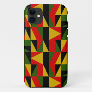 Triangles Black History iPhone 11 Case