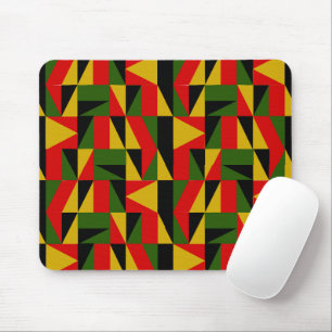 Triangles Black History Mouse Pad