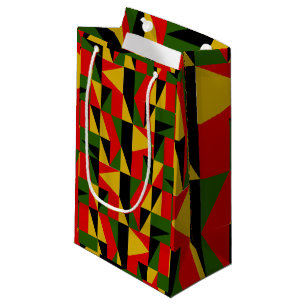 Triangles Black History Small Gift Bag