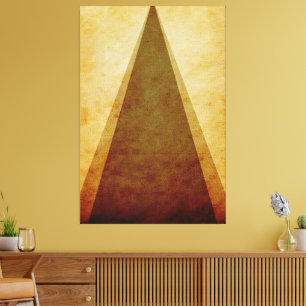 Triangles Canvas Print
