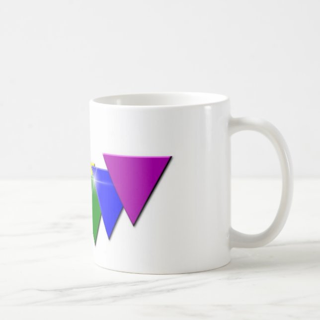 Triangles Coffee Mug (Right)