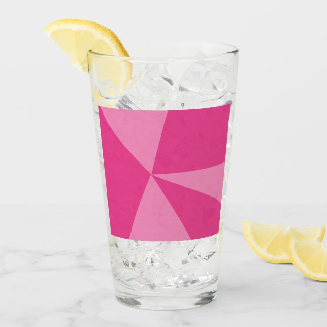 Triangles geometric pattern glass (Front Ice)