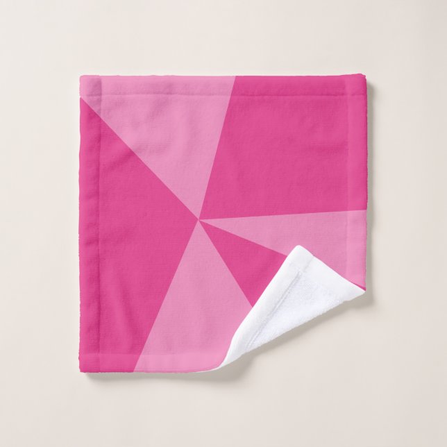 Triangles geometric pattern wash cloth (Wash Cloth)