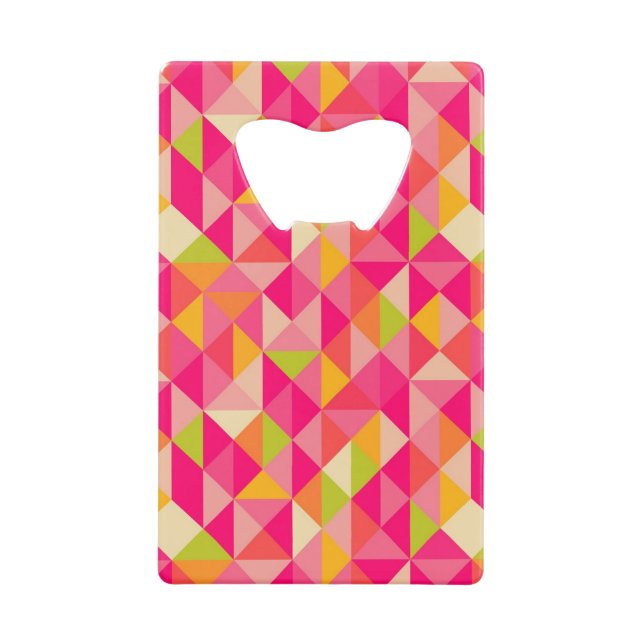 Triangles geometrical pattern (Front)