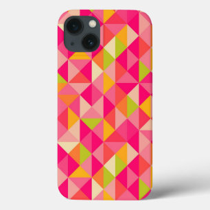 Triangles geometrical pattern iPhone 13 case