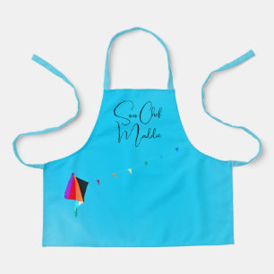Triangles in the Sky Apron