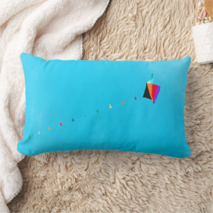 Triangles in the Sky Lumbar Cushion