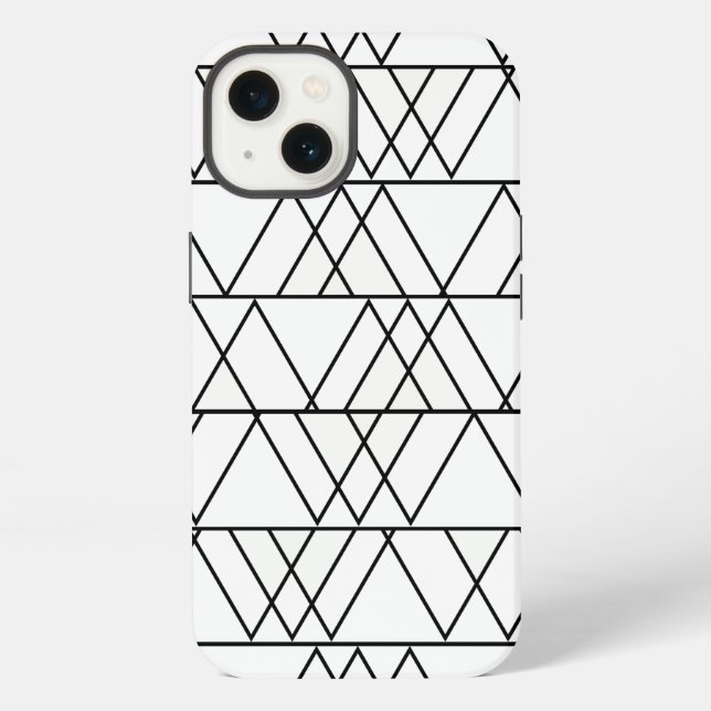 Triangles  iPhone case (Back)