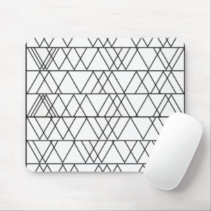 Triangles  mouse pad
