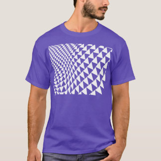 triangles opart square T-Shirt
