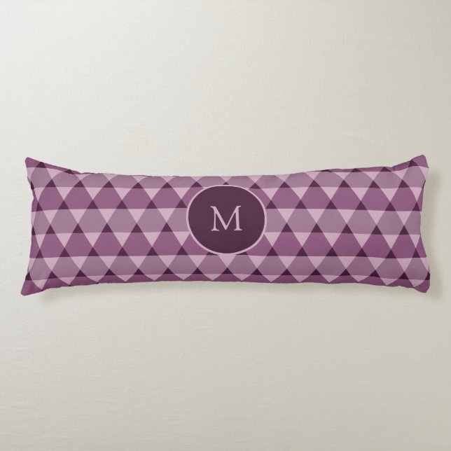 Triangles Pattern Body Cushion (Front)