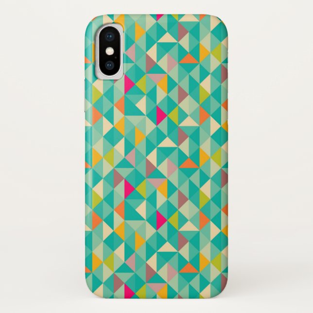 Triangles pattern Case-Mate iPhone case (Back)