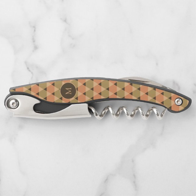 Triangles Pattern Corkscrew (Front)