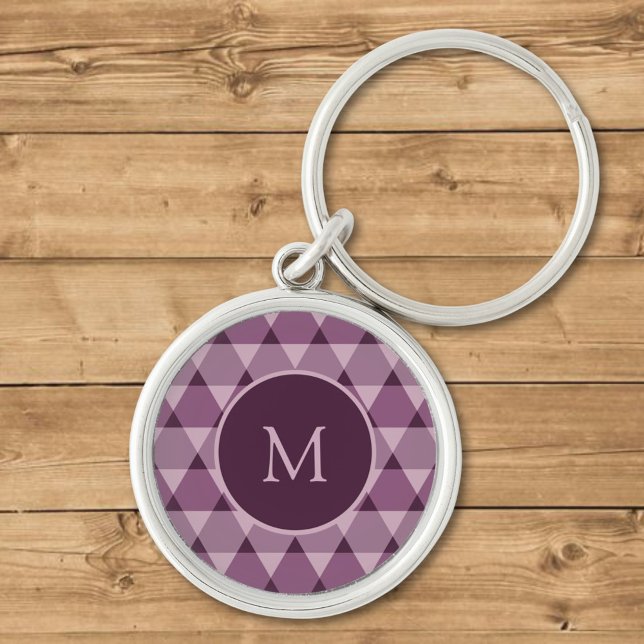 Triangles Pattern Key Ring (Creator Uploaded)