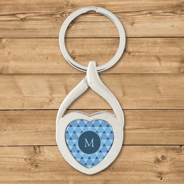 Triangles Pattern Key Ring (Creator Uploaded)