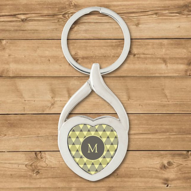 Triangles Pattern Key Ring (Creator Uploaded)