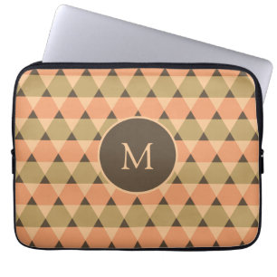 Triangles Pattern Laptop Sleeve