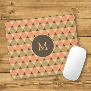 Triangles Pattern Mouse Pad