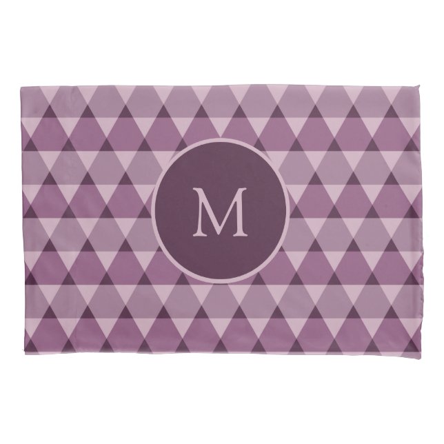 Triangles Pattern Pillowcase (Front)