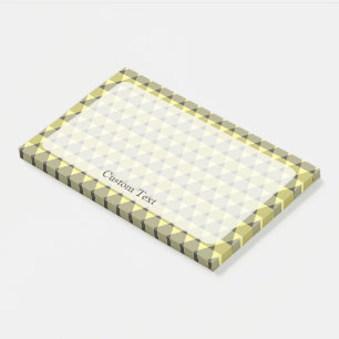 Triangles Pattern Post-it Notes