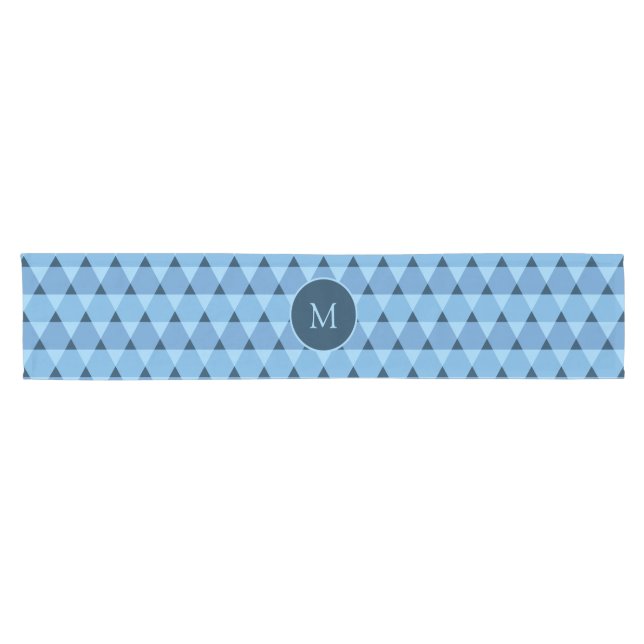 Triangles Pattern Short Table Runner (Horizontal)