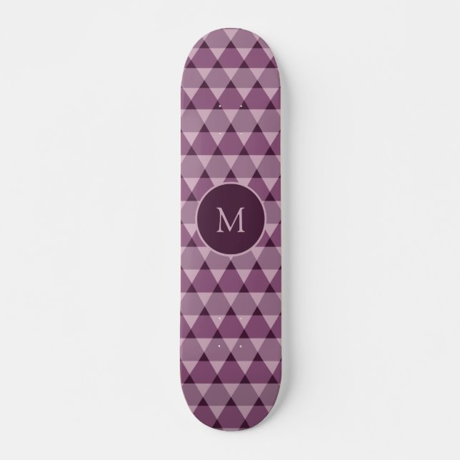 Triangles Pattern Skateboard (Front)