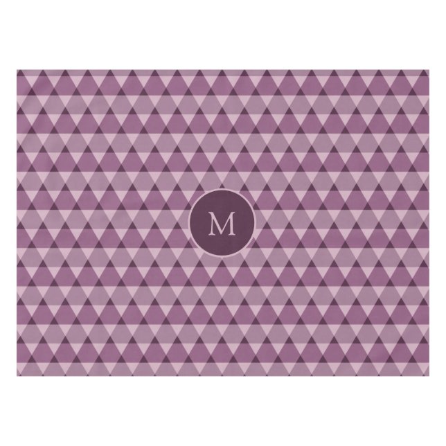 Triangles Pattern Tablecloth (Front (Horizontal))