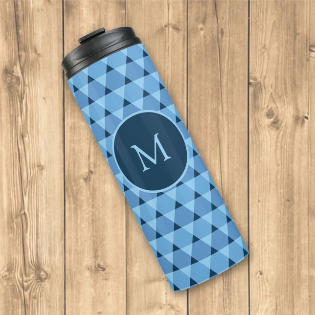 Triangles Pattern Thermal Tumbler (Creator Uploaded)