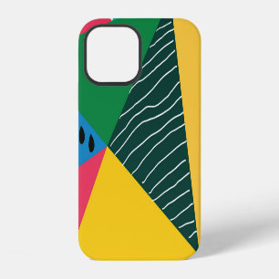 Triangular Abstract: Geometric Vintage Decor. iPhone 12 Case