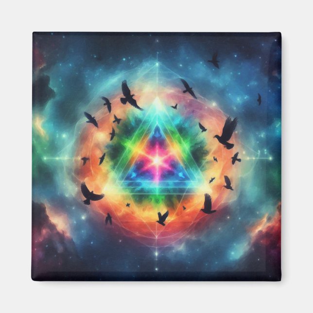 Triangular Cosmic Energy Magnet (Front)