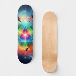 Triangular Cosmic Energy Skateboard