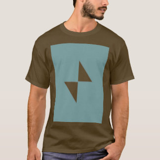triangular origami geometric tiles pattern T-Shirt