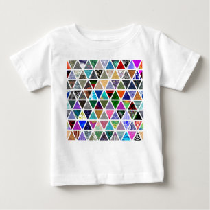 Triangular Textures Baby T-Shirt