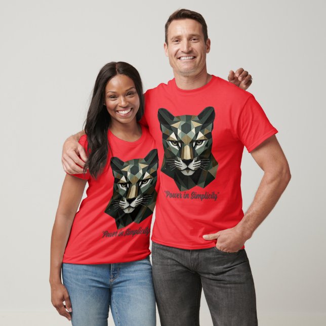 "Triangulated Puma Majesty" T-Shirt (Unisex)