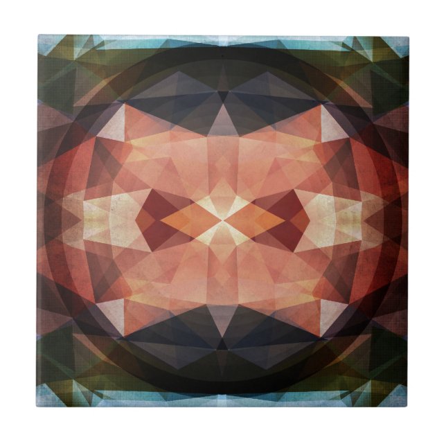 Triangulation Ceramic Tile (Front)