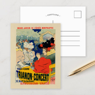 Trianon-Concert Georges Meunier Postcard