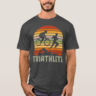 Triathle Triathle Triathlon Swim Run Bicycle Ride T-Shirt