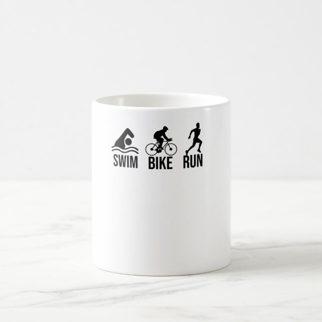 Triathlete Gifts Endurance Sports Triathlon Lover Coffee Mug (Center)